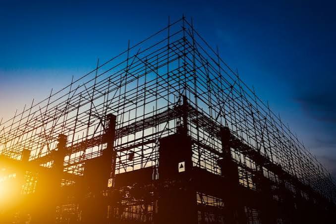 Scaffolding on a build
